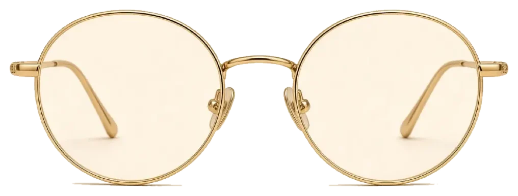 Gold GEO metal frame