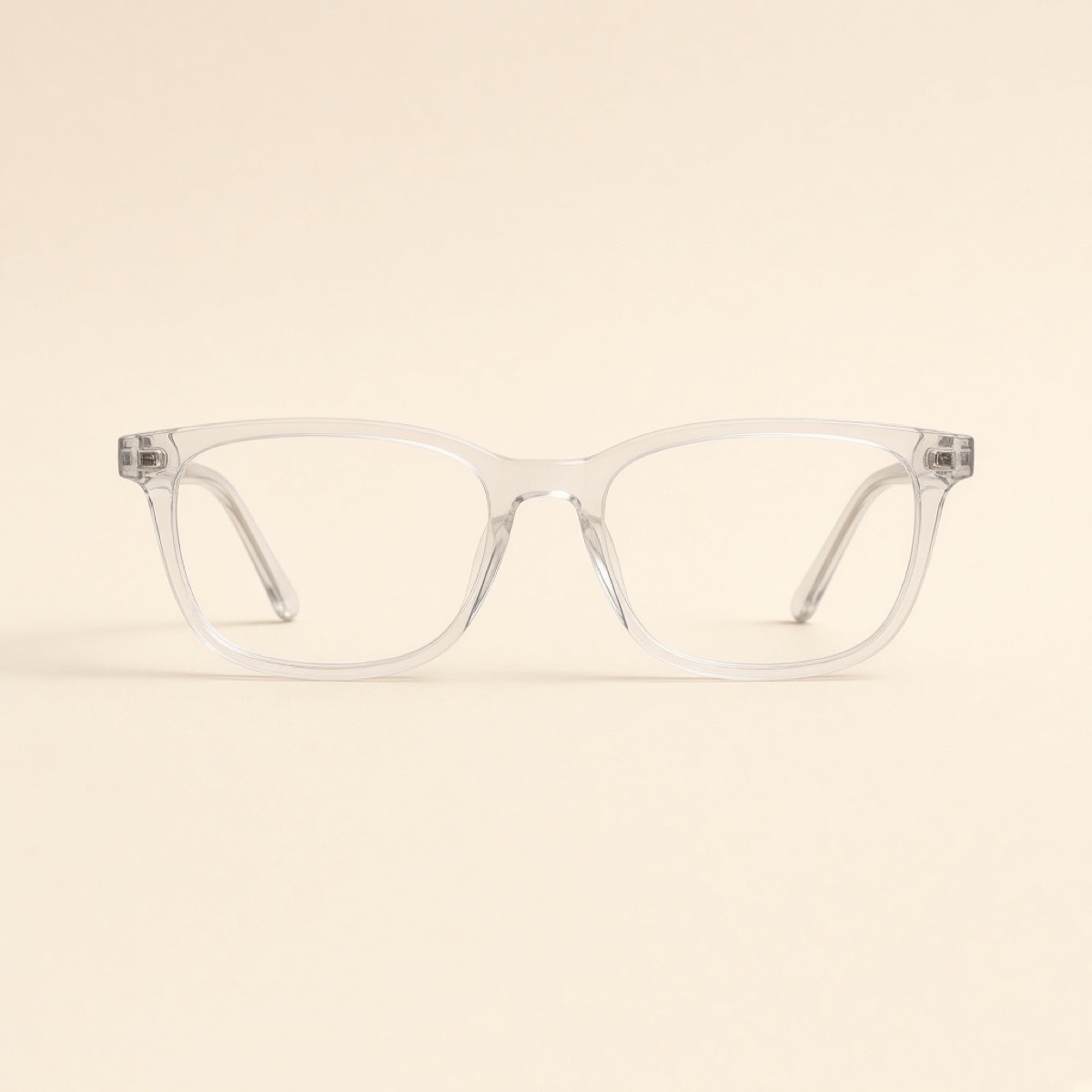 Geo Line clear acetate eyeglasses